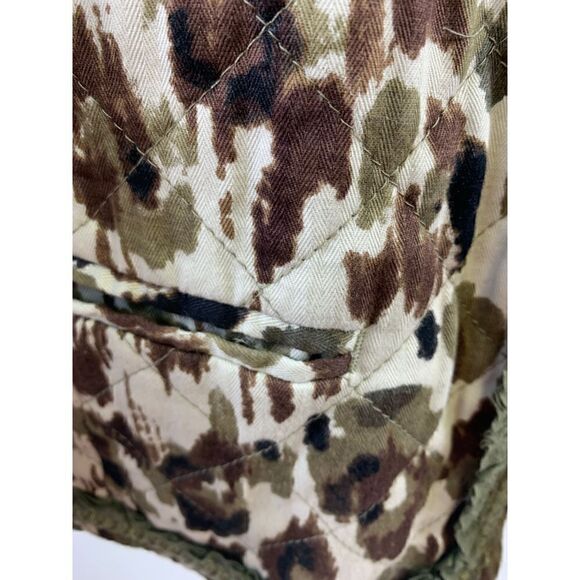 J Crew Quilted Lady Jacket in Cheetah Size XS - Picture 7 of 12